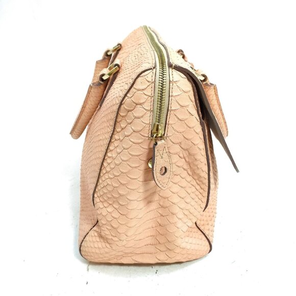 NO TARIFF Mulberry Hand Bag Pink Leather 1068019 - Picture 3 of 9